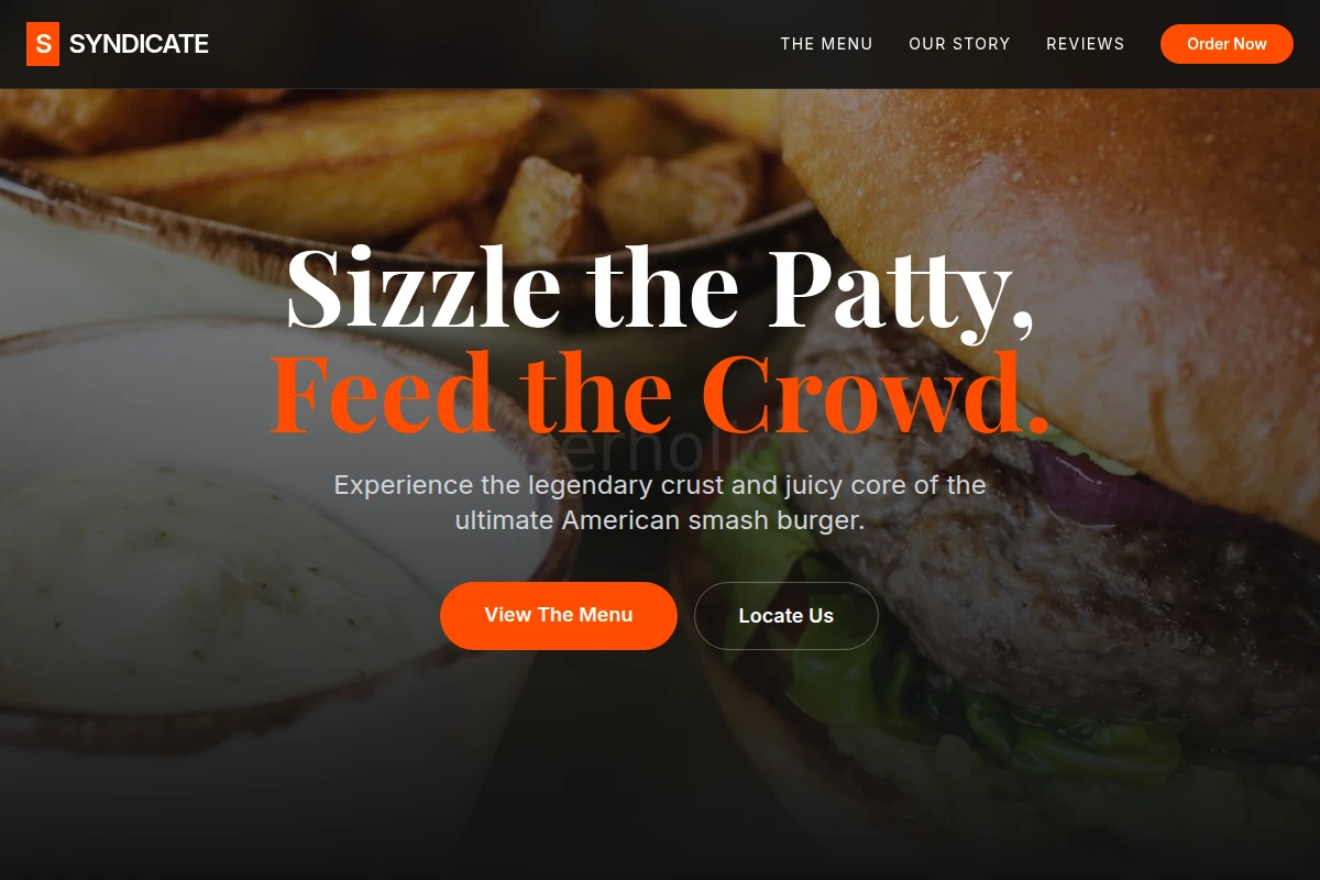 Toasted American Food