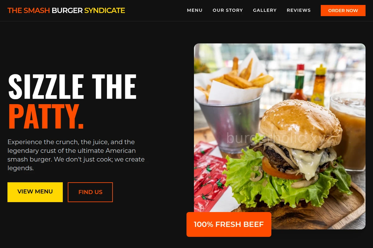 Smash American Food