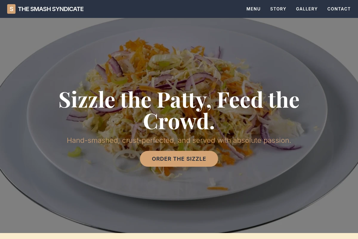 Sear American Food