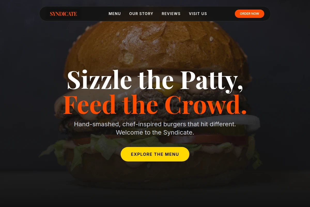 Griddle Burger