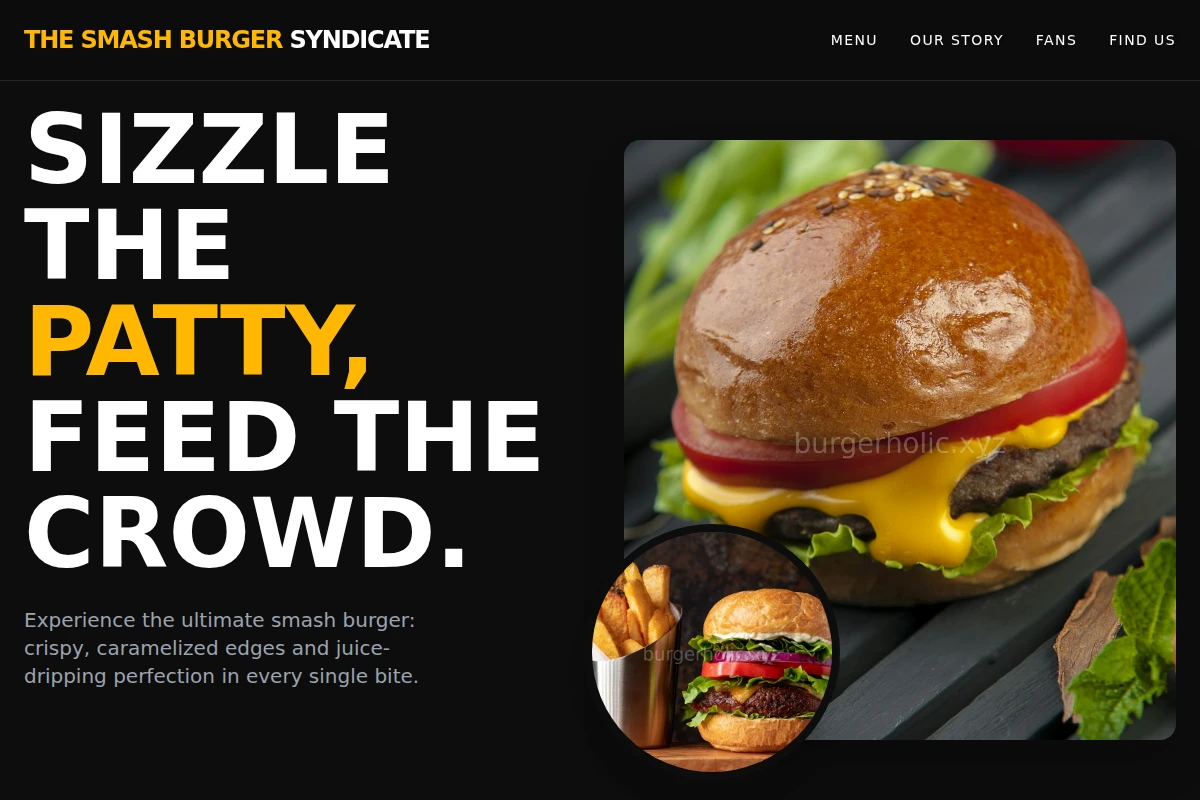 Sear Burger