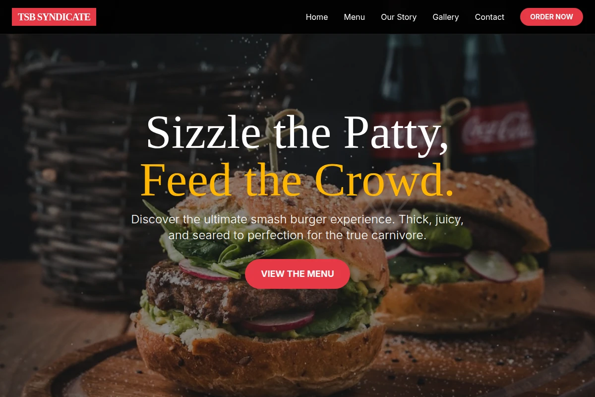 Savory Burger