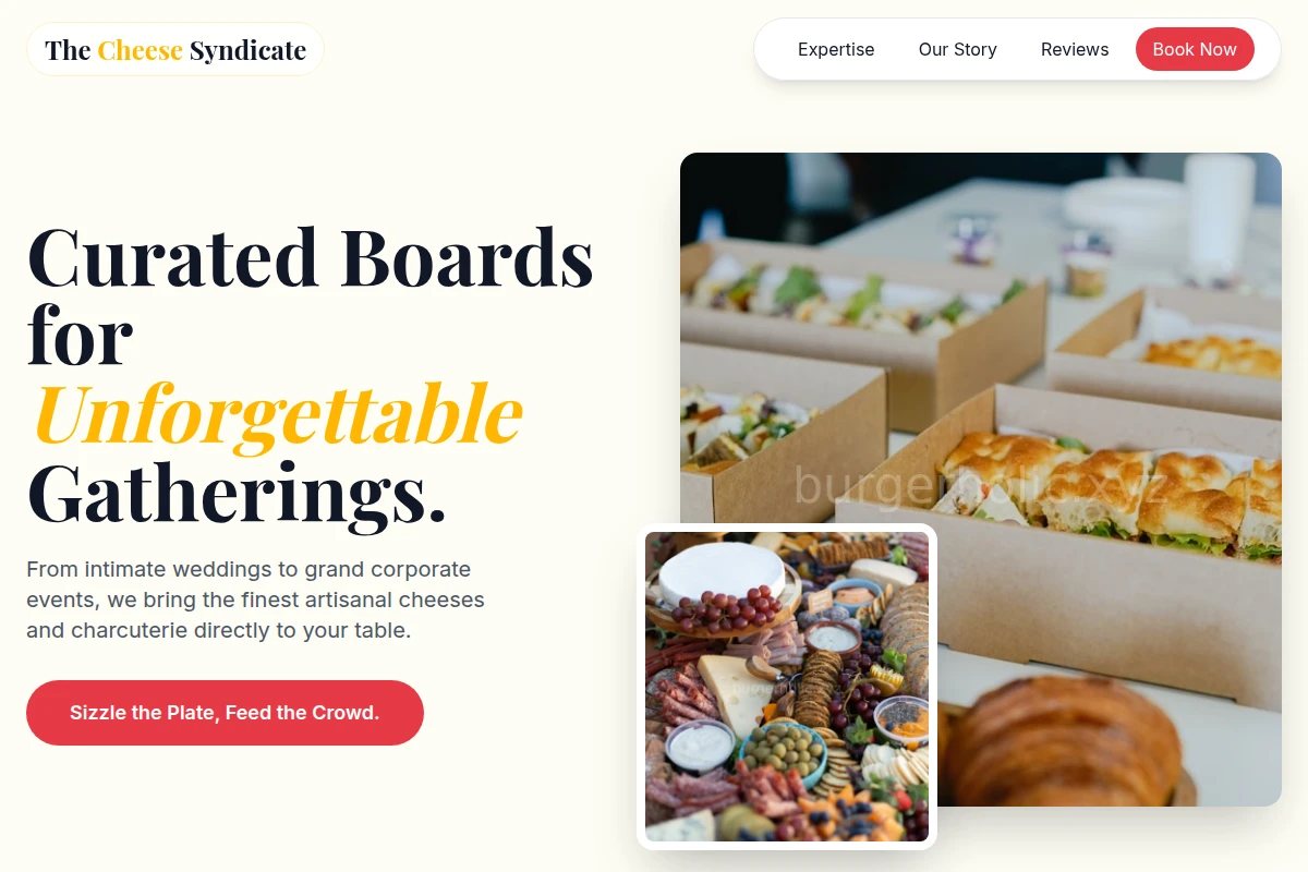 Cheese Catering