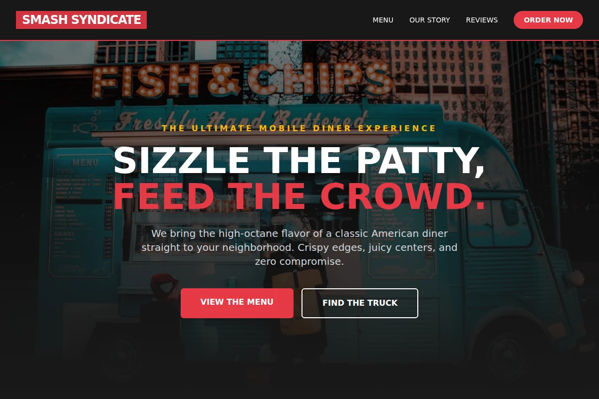 Diner Food Truck